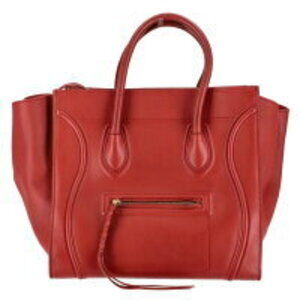 Celine Luggage Phantom Red FF T